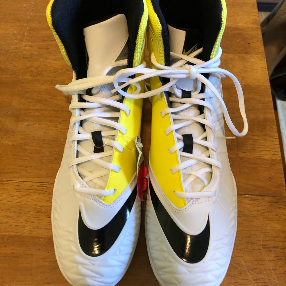 Nike Men’s Force Lacrosse Cleats Size 10
